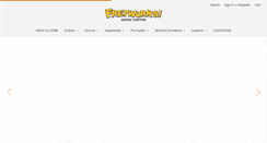 Desktop Screenshot of fretworksmusic.com